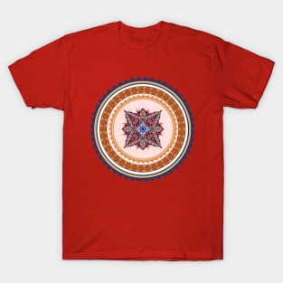 Meditation - I Love Meditation Mandala Circle T-Shirt